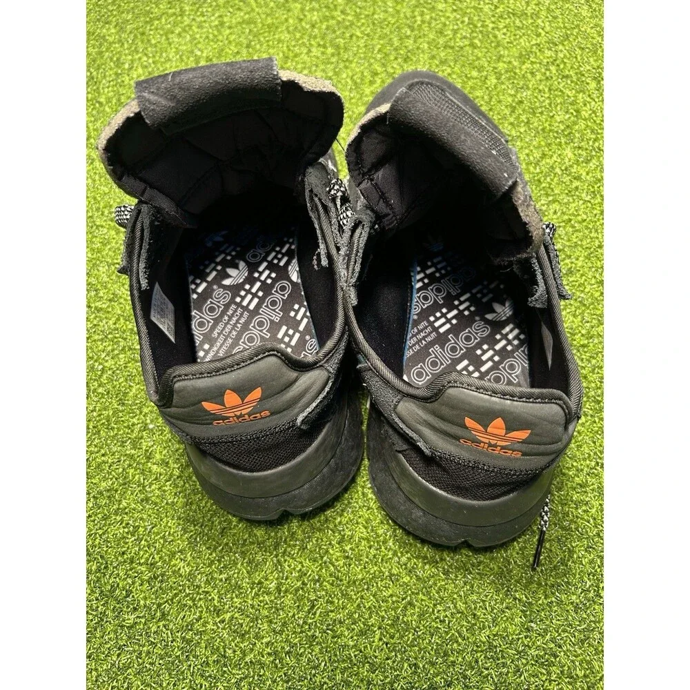 adidas Nite Jogger Reflective Xeno Men’s Size 13 FV8027 Black Running Shoe